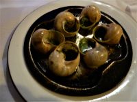 Tag 4 01.01.2023 Paris Silvesterreise, Escargots im Vieux Bistrot