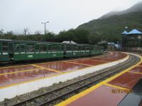 letzte Zugstation der Welt in Ushuaia