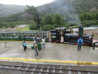 Zugfahrt am Ende der Welt