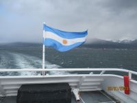 Fahrt auf dem Beagle-Kanal