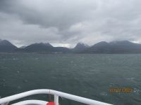 Fahrt auf dem Beagle-Kanal