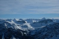Blick vom Weisshorn nach Westen