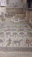 Der Mosaikboden in der Kirche