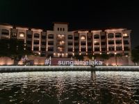 Bootsfahrt am Abend durch Malakka 