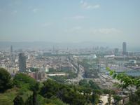 Barcelona - Blick von Montjüic