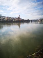Blick von der Altstadt in Passau zum linken Donauufer