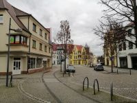 Zentrum in Lübben, kurz vor Silvester