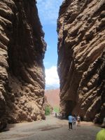 Fahrt durch die Muschelschlucht nach Cafayate