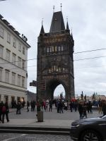 Prag Platz am Pulverturm
