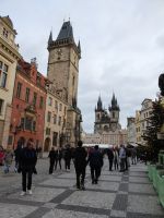 Prag Altstädter Rathaus u. Teynkirche