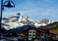 Blick von Filzmoos zur Bischofsmütze
