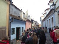 Prager Burg Goldenes Gäßchen