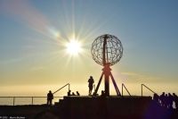 Mitternachtssonne am Nordkapp