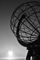 Mitternachtssonne am Nordkapp