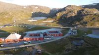 Mitternachtssonne auf der Insel Margerøya - Unser Hotel am Nordkapp