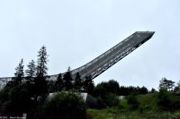 Ski-Schanzen am Holmenkollen in Oslo