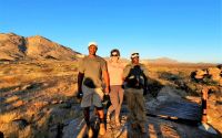 00241 Namibia - Sonnenuntergang auf Hohenstein