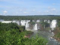 Iguazu-Wasserfälle - brasilianische  Seite