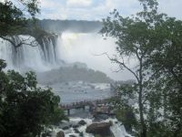 Iguazu-Wasserfälle - brasilianische  Seite