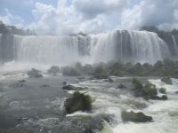 Iguazu-Wasserfälle - brasilianische  Seite