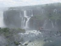 Iguazu-Wasserfälle - brasilianische  Seite