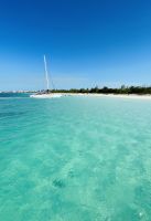 Segeltörn vor der Küste von Cayo Santa Maria 