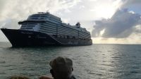 vor Belize City auf Rede liegend