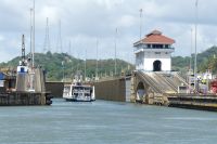 Panama Kanal, Pedro Miguel-Schleuse 