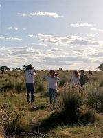 Namibia - Otjiwa Safari Lodge - Pirsch zu Fuss