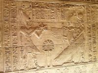 Relief im Philae Tempel