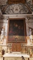 Barockaltar in der Kirche von Saint-Paul