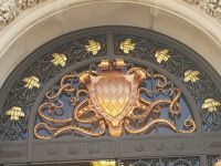 Oktopus mit den Wappen von Monaco