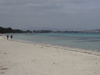 Strand in der Bucht von Alcudia