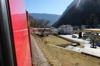 Es geht bergab nach Tirano