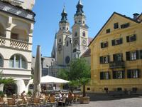 Blick zum Dom in Brixen
