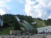 Schanzenanlage in Garmisch Partenkirchen