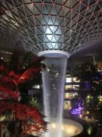 Jewel am Flughafen Singapur