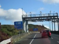 Mautstraße auf dem Weg gen Norden