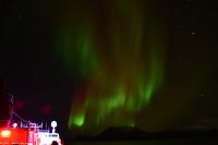 Hurtigruten - M/S Trollfjord auf dem Weg von Tromsø nach Skjervøy - Polarlicht - Nordlicht - Aurora Borealis
