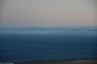 Polarnacht auf der Insel Margerøya (Nordkapp-Insel) - 100 km Fernsicht bis zur Nordkinn-Halbinsel - der nördlichste Punkt des europäischen Festlandes