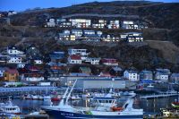 Polarnacht in Hammerfest (Mittag)