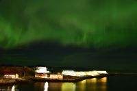 Polarlicht über Svolvær, Lofoten
