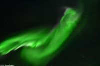 Polarlicht über dem Vestfjord - die Corona