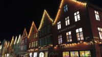 Weihnachtliches Bergen - UNESCO Weltkulturerbe Bryggen (Hansekontor)