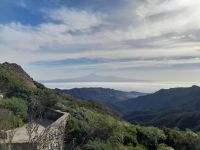 Inselrundfahrt auf La Gomera: Blick auf Teneriffa