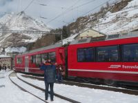 037 Fahrt mit dem Bernina-Express - Stopp Alp Grüm