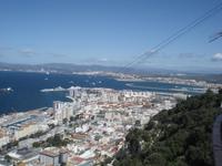 Gibraltar - Blick auf Stadt