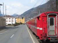065 Rückfahrt von Tirano - der Zug wird zur Straßenbahn