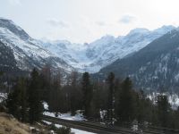 081 Blick zum Morteratsch-Gletscher