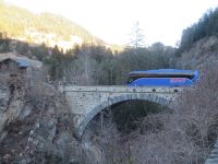 181 Rückfahrt nach Chur Tiefencastel - Stopp am Solis-Viadukt